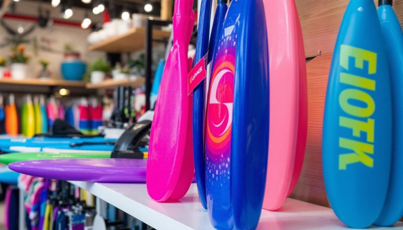 Vantagens de comprar acessórios de paddle em prestações